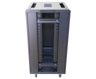 Extralink Szafa rack 22U 600x800mm czarna stojąca EX.14398 - 489495 - zdjęcie 5